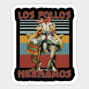 RETRO- LOS POLLOS HERMANOS Sticker